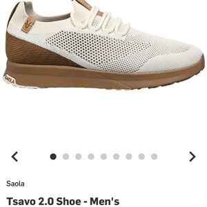 Saola Tsavo 2.0 Men's Shoe - Cream and Brown